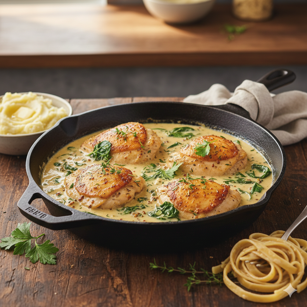 Crème Fraîche Chicken