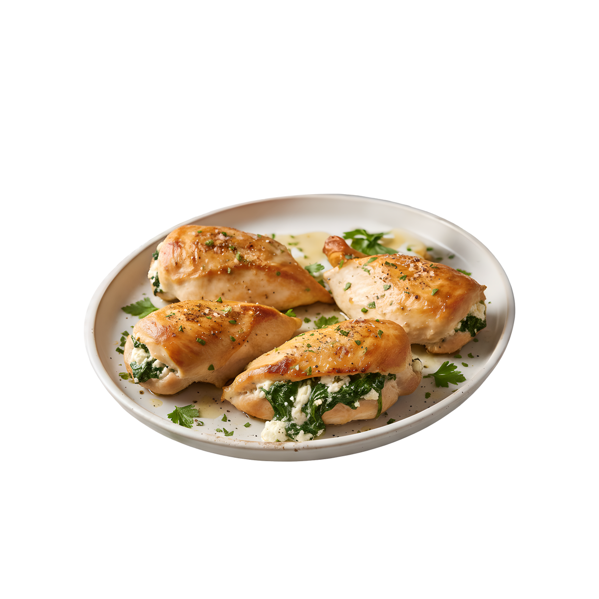 Spinach & Feta Stuffed Chicken Breasts