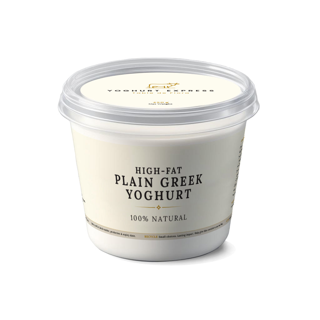 High-Fat Plain Greek Yoghurt