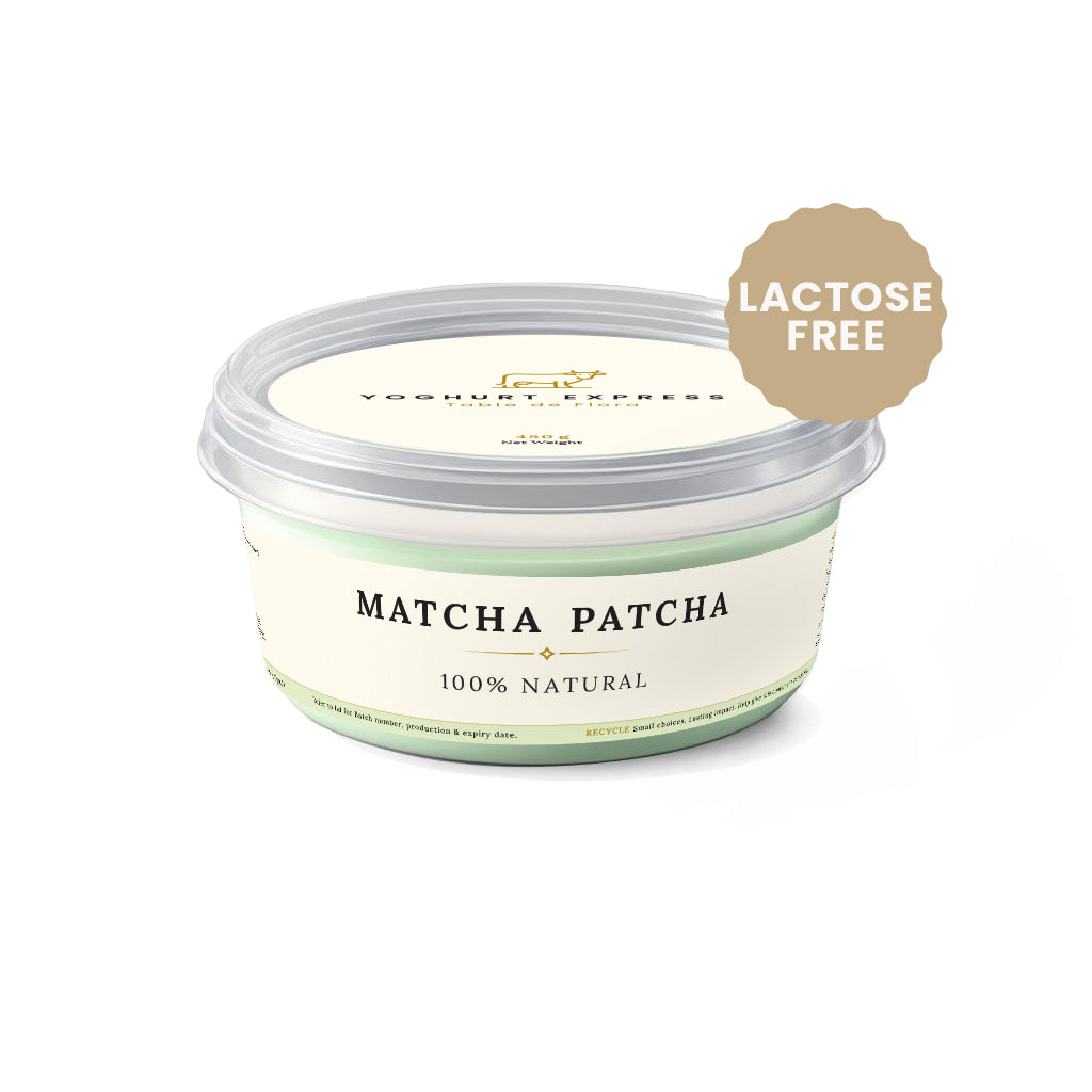 Lactose-Free Matcha Patcha